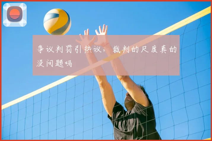 争议判罚引热议，裁判的尺度真的没问题吗